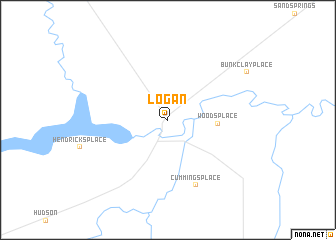 map of Logan