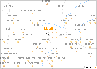 map of Loga