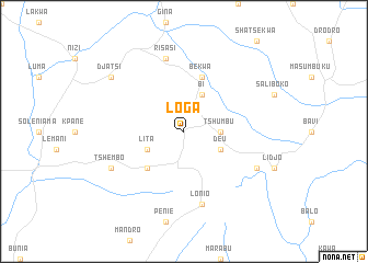 map of Loga