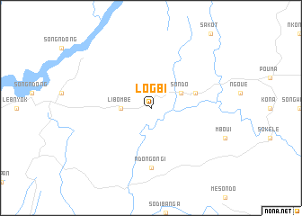 map of Logbi