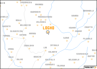 map of Logho