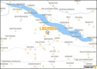 map of Loginovo