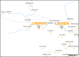 map of Loginovo