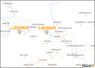 map of Loginovo