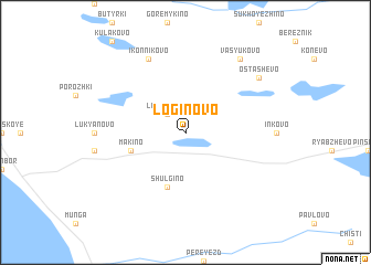 map of Loginovo