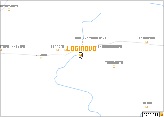 map of Loginovo