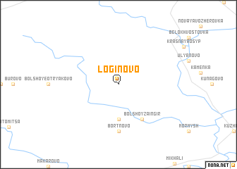 map of Loginovo