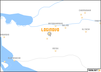 map of Loginovo