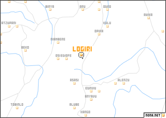 map of Logiri