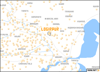 map of Logirpur