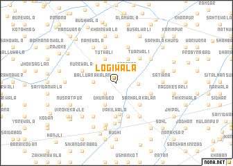 map of Logīwāla