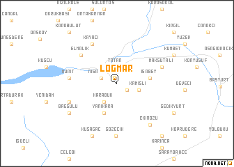 map of Loğmar