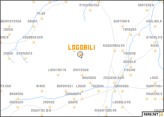 map of Logobili