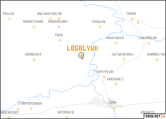 map of Logolyuk