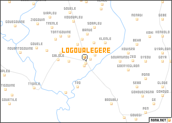 map of Logoualé Géré