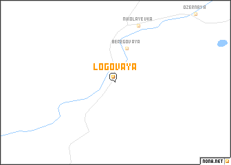 map of Logovaya