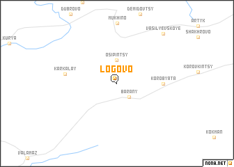 map of Logovo