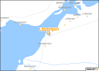 map of Logovskiy