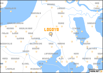 map of Logoya