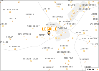 map of Log Pile