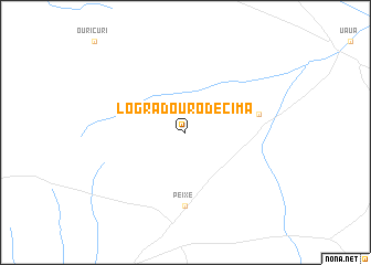 map of Logradouro de Cima