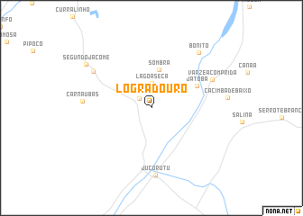 map of Logradouro