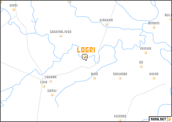 map of Logri