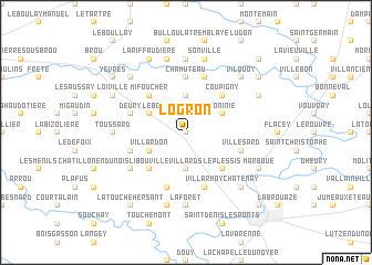 map of Logron