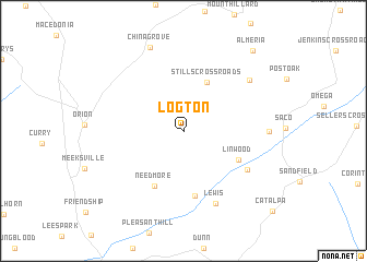 map of Logton