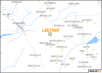map of Logtown