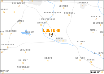 map of Logtown