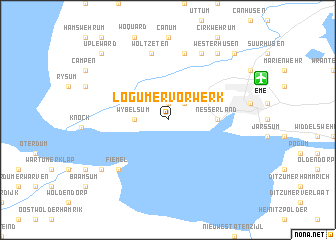 map of Logumer Vorwerk