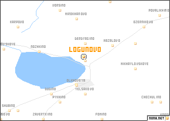 map of Logunovo