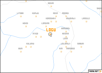 map of Logu