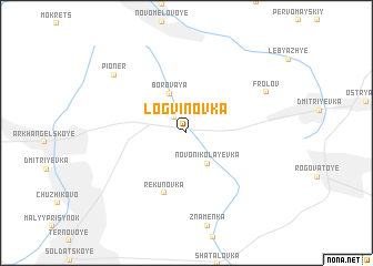 map of Logvinovka