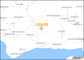 map of Logvino