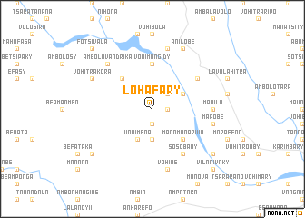 map of Lohafary