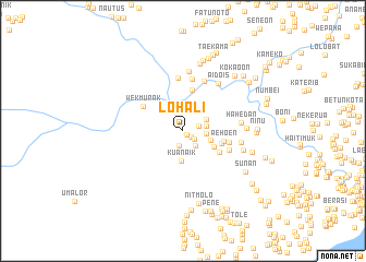 map of Lohali