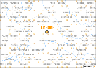 map of Lỗ Hạnh