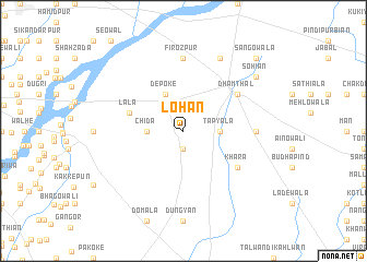 map of Lohān
