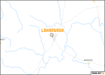 map of Lohārdaga