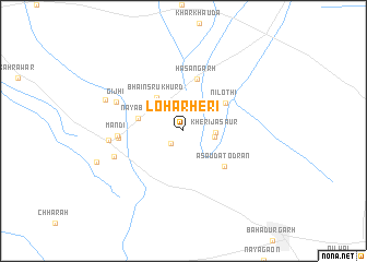 map of Lohārheri