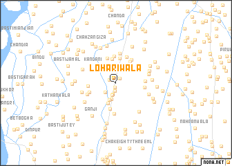 map of Lohāriwāla