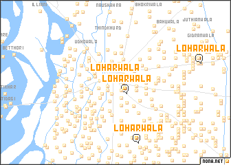 map of Lohārwāla