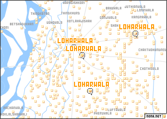 map of Lohārwāla