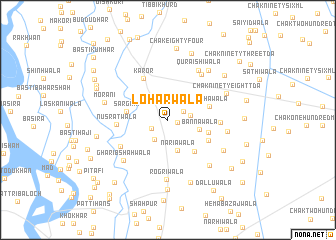 map of Lohārwāla