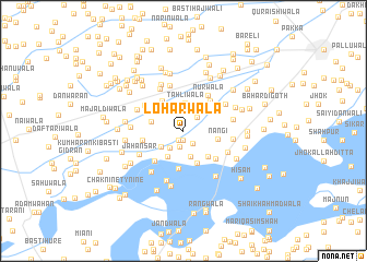 map of Lohārwāla