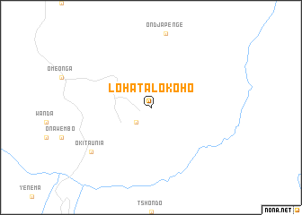 map of Lohata-Lokoho