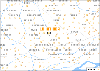 map of Loha Tibba