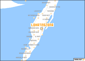 map of Lohatrozona